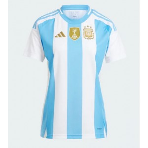 Fotbalové Dres Argentina Dámské Domácí Oblečení Copa America 2024 Krátký Rukáv
